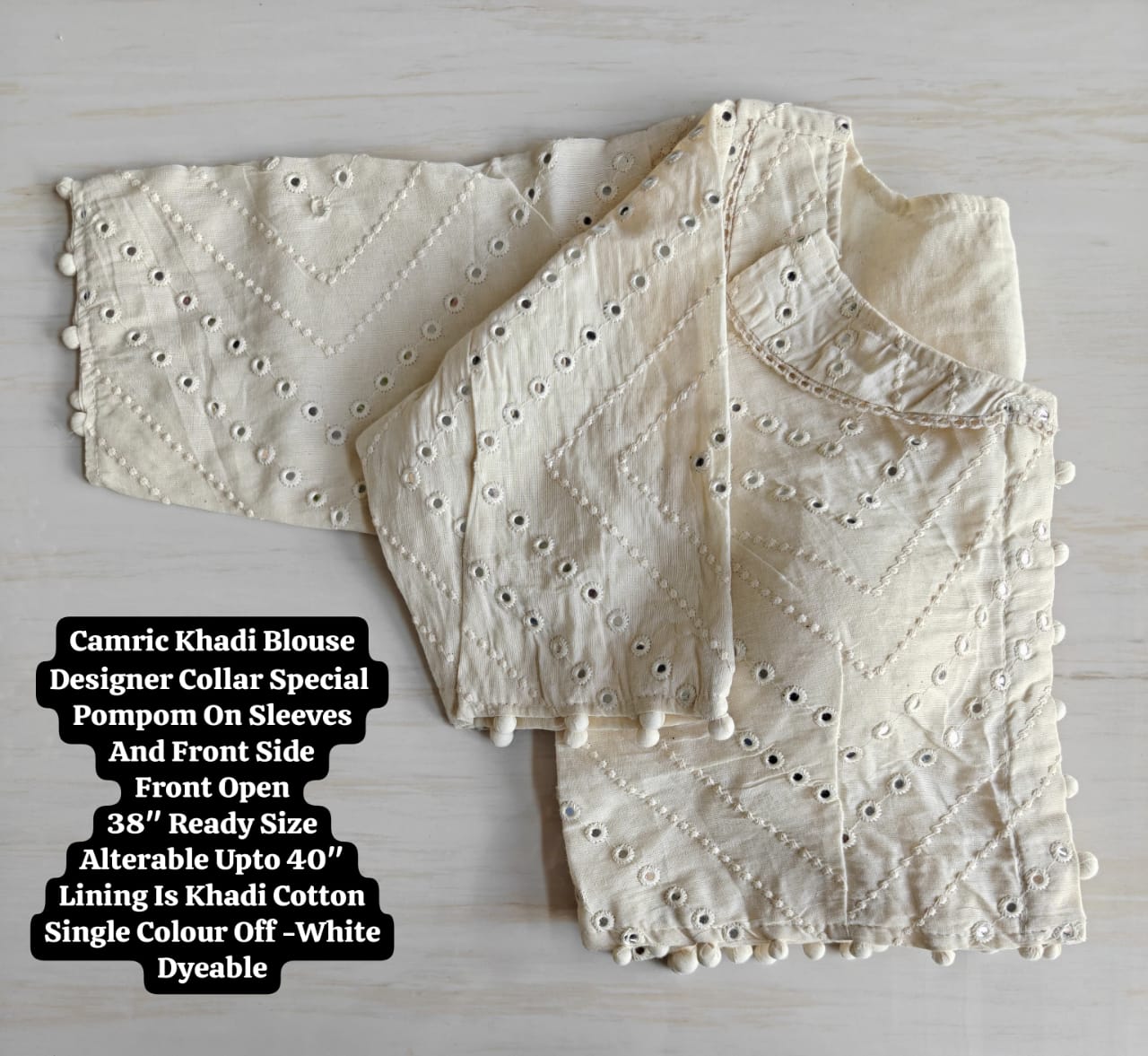 Pure Khadi Blouse