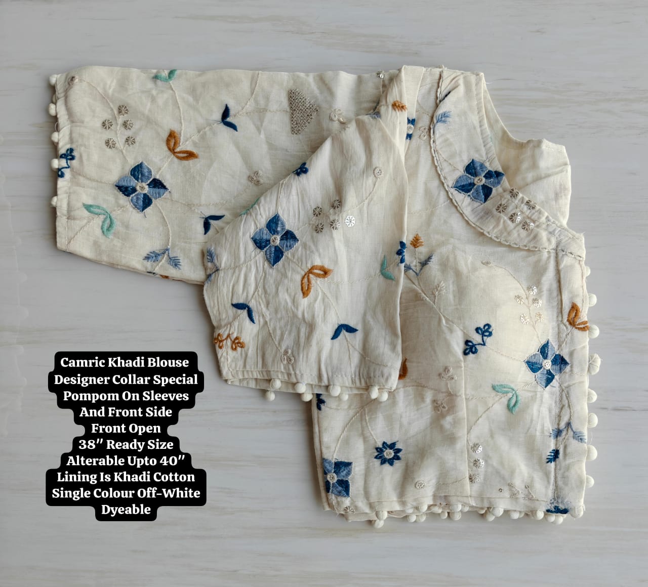 Pure Khadi Blouse