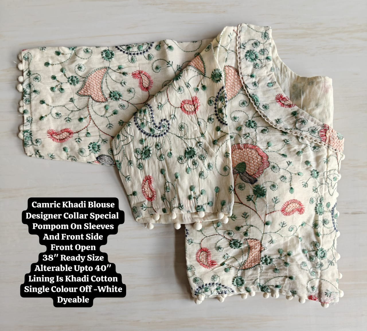 Pure Khadi Blouse