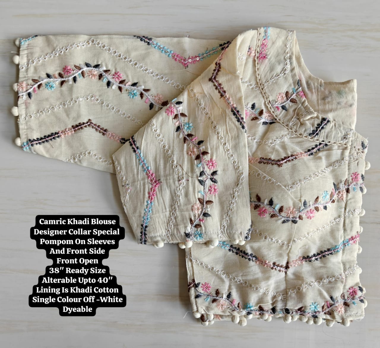 Pure Khadi Blouse