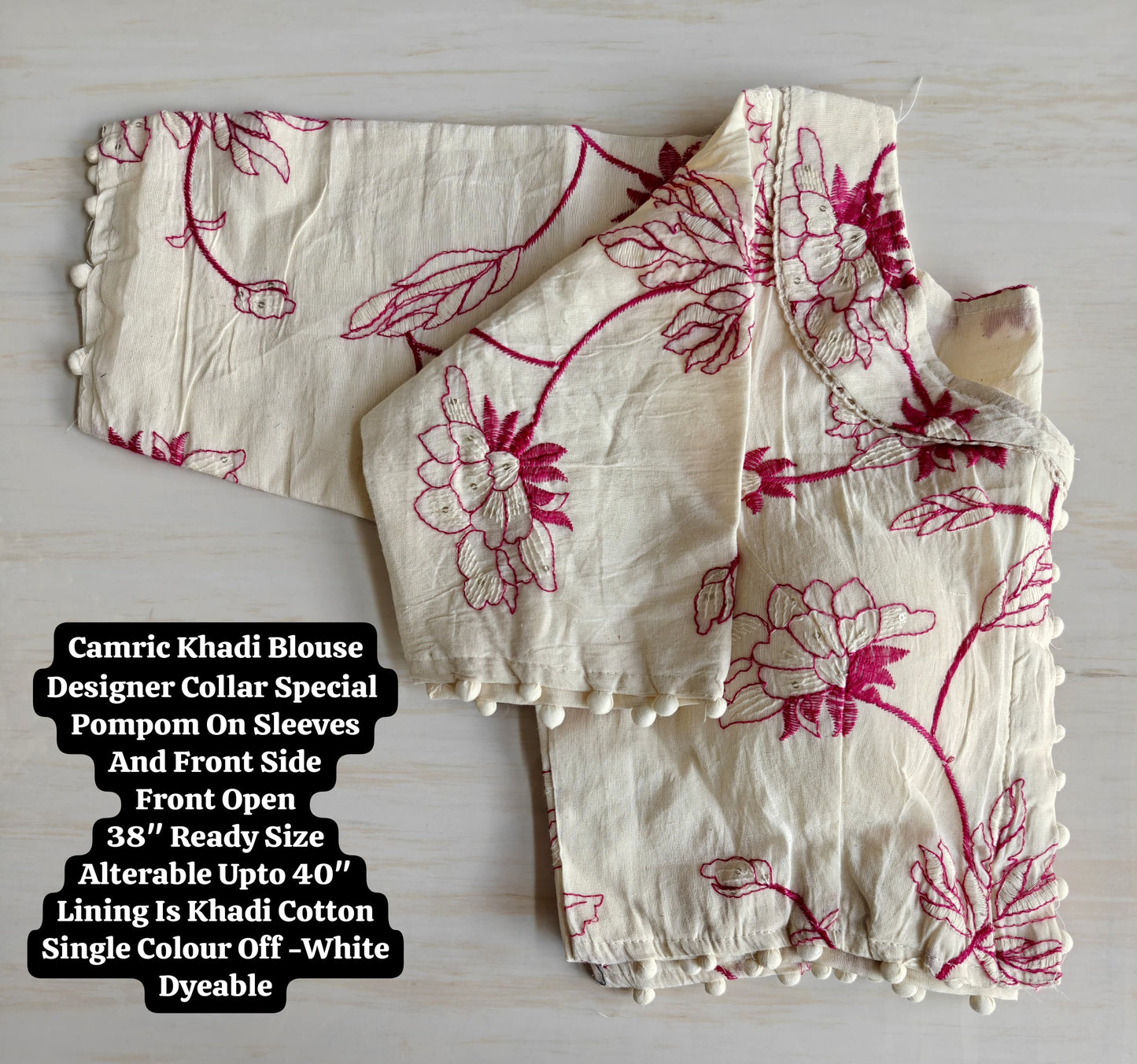 Pure Khadi Blouse