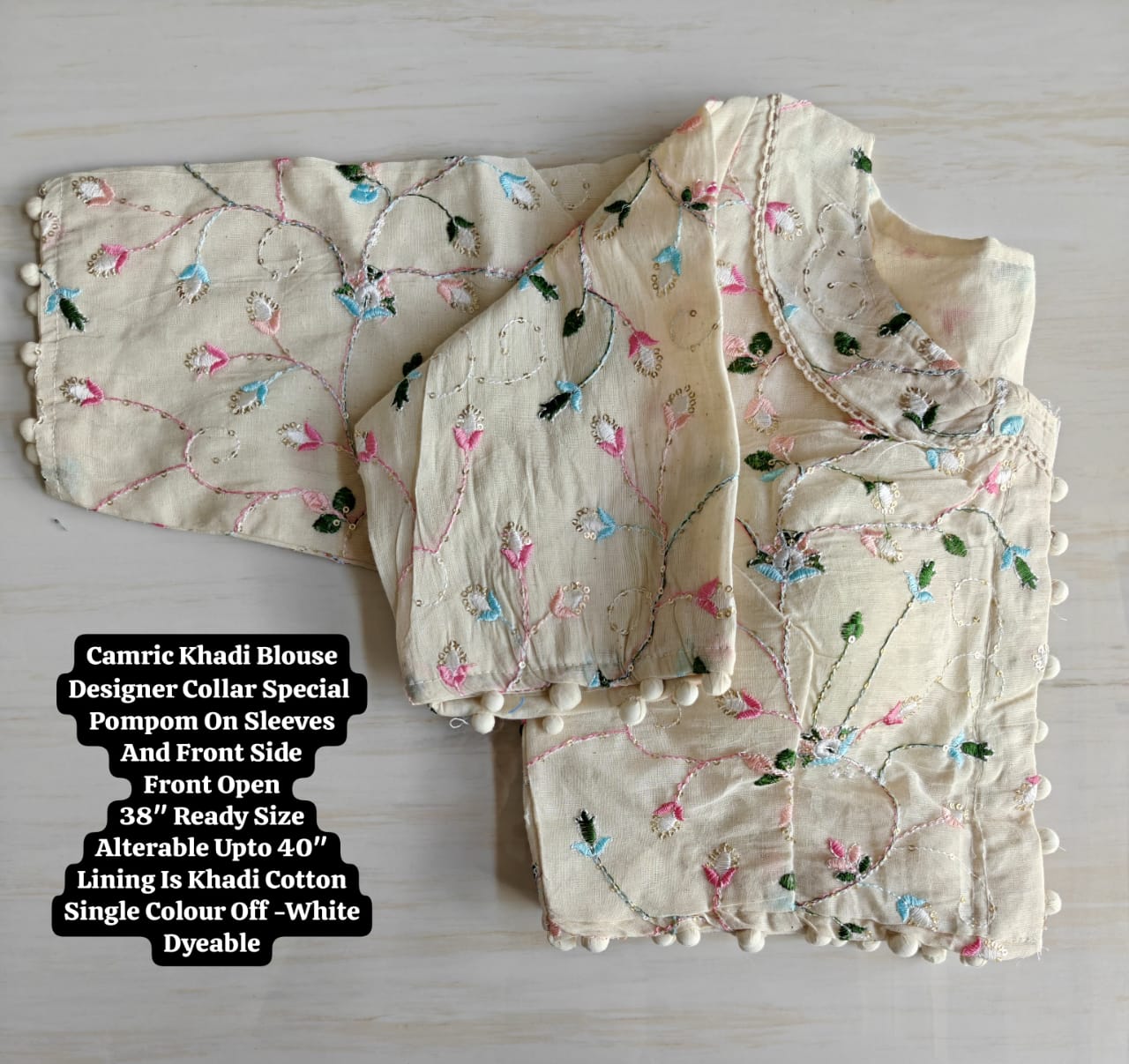 Pure Khadi Blouse