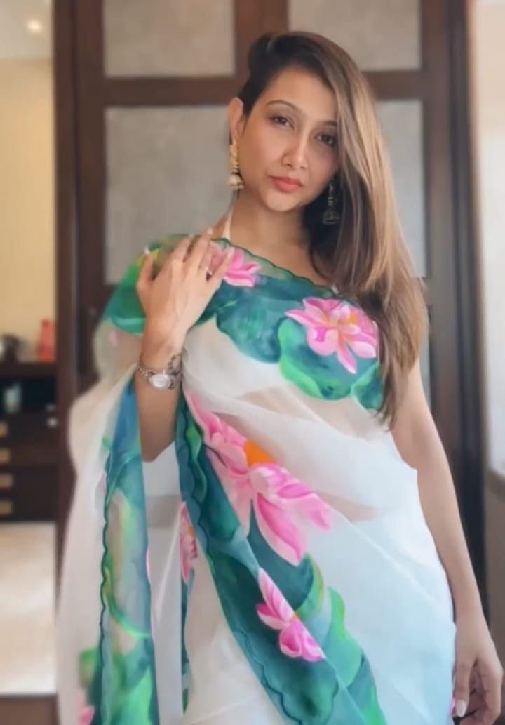 Organza Silk Saree