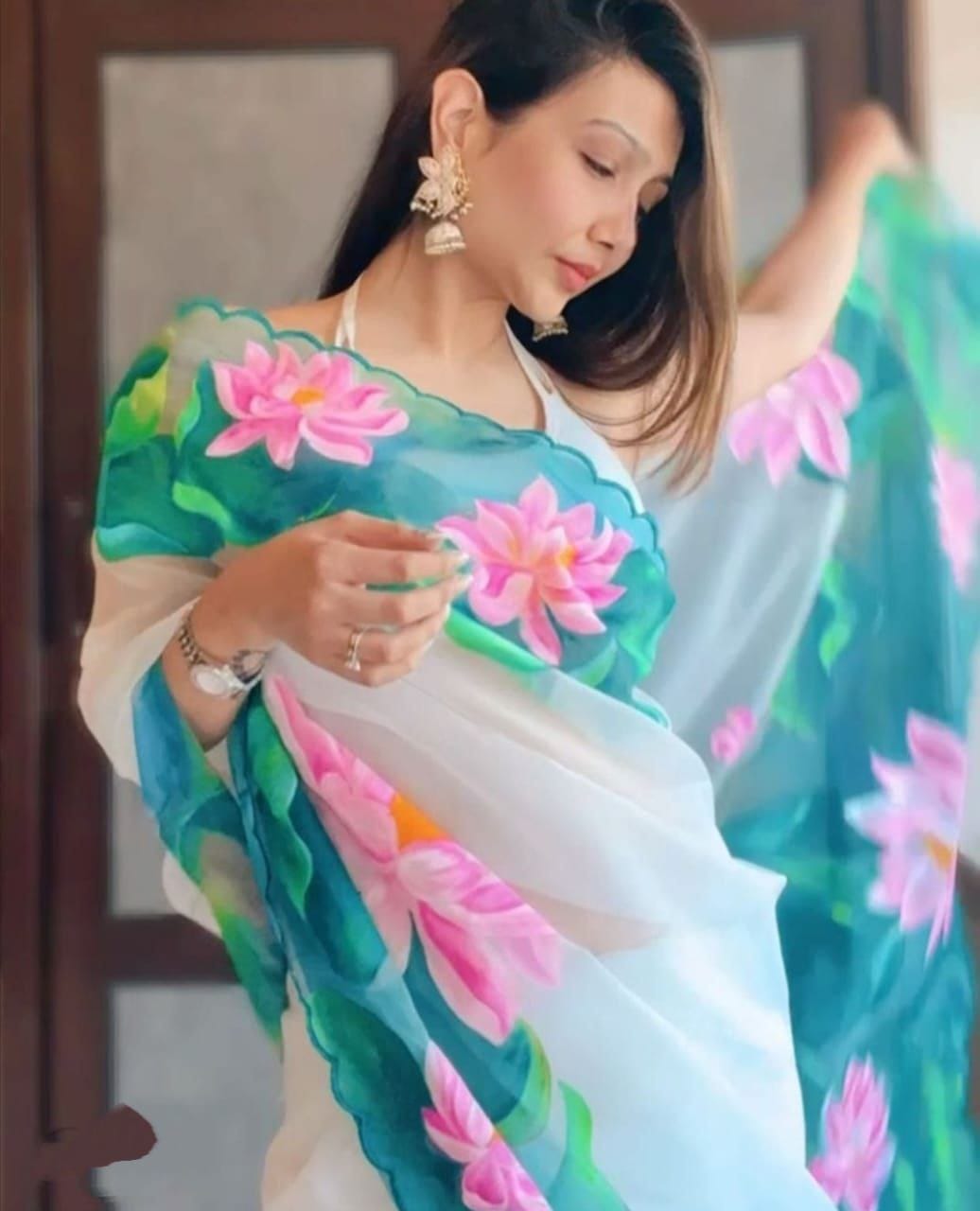 Organza Silk Saree
