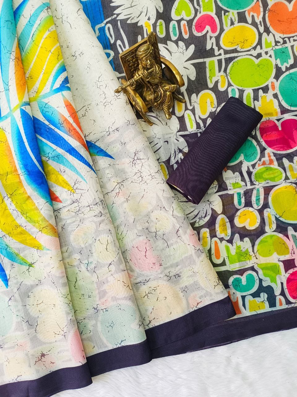 Chanderi Cotton Saree