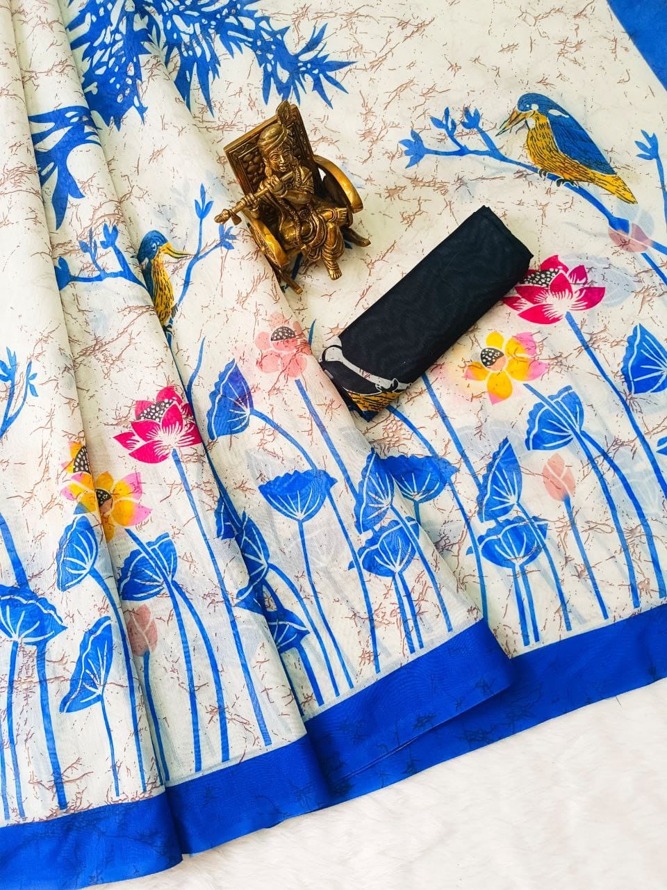 Chanderi Cotton Saree