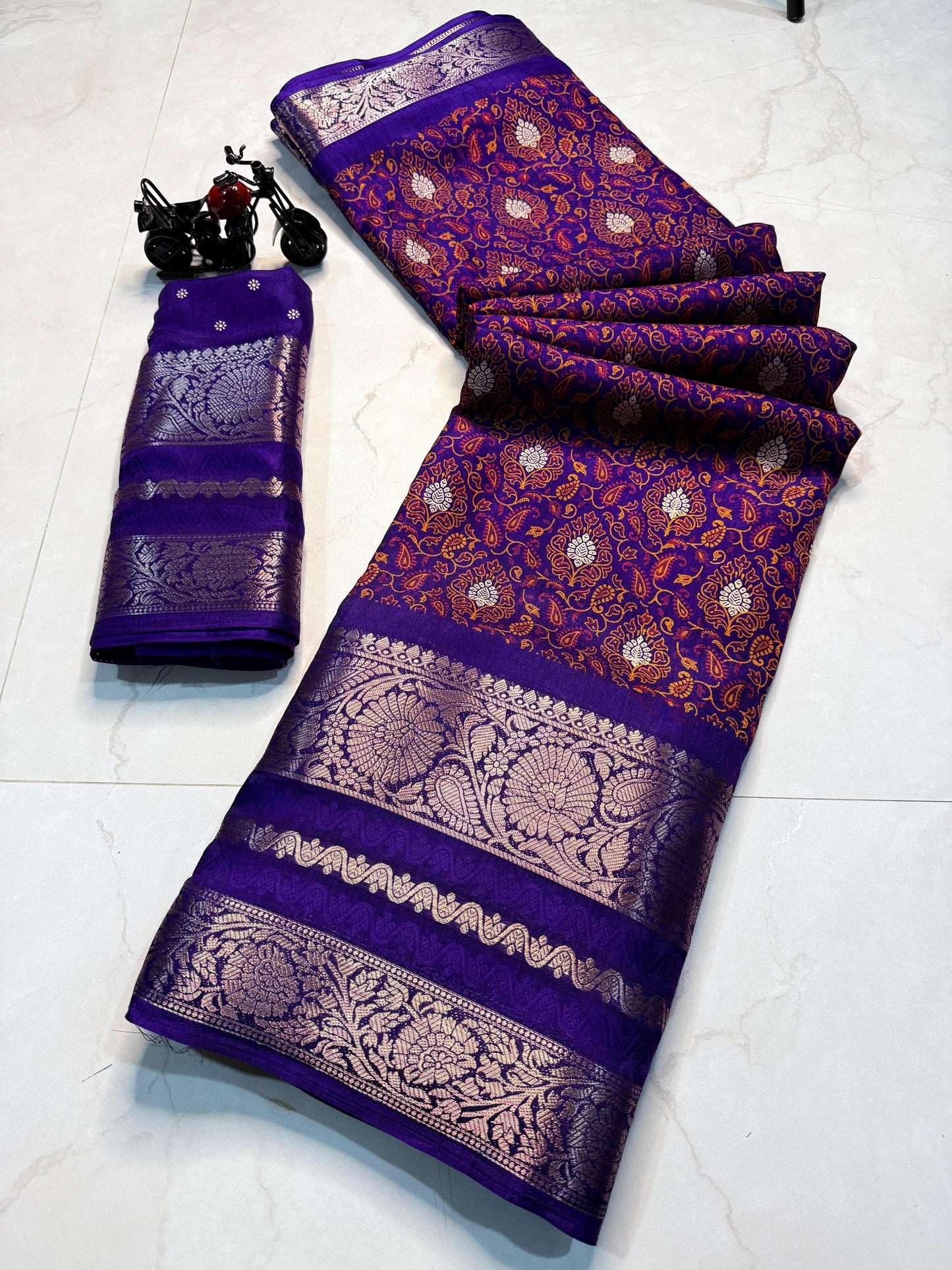 Pure Dola Silk Saree