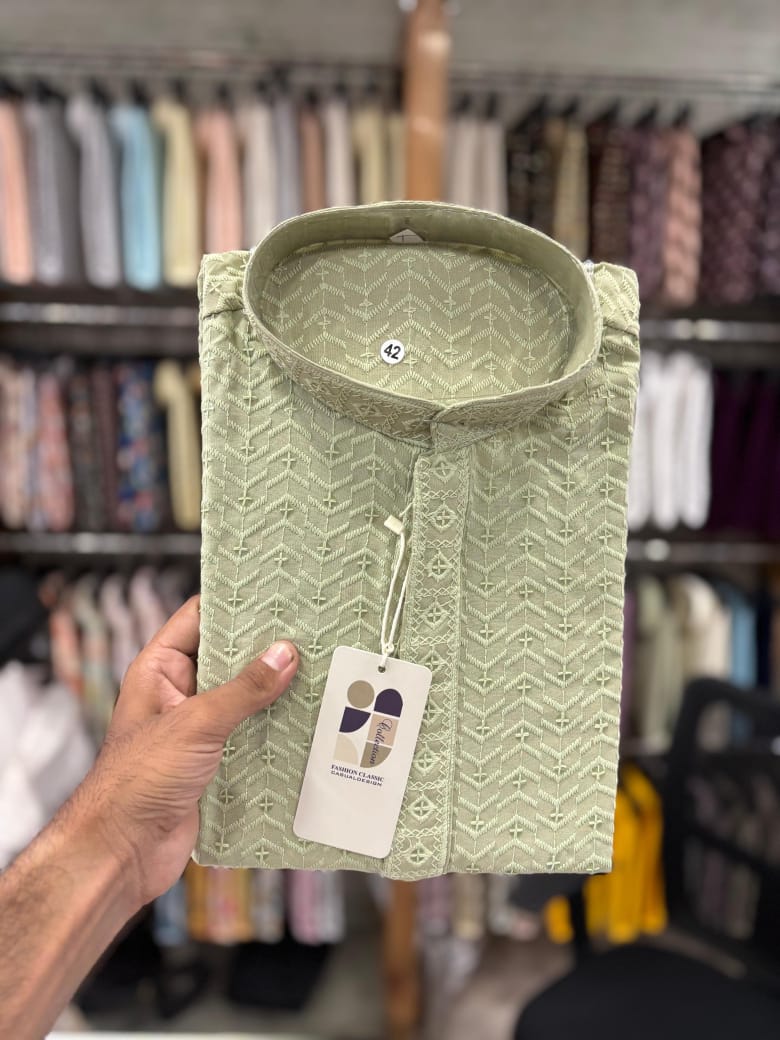 Rayon Sequence Kurta