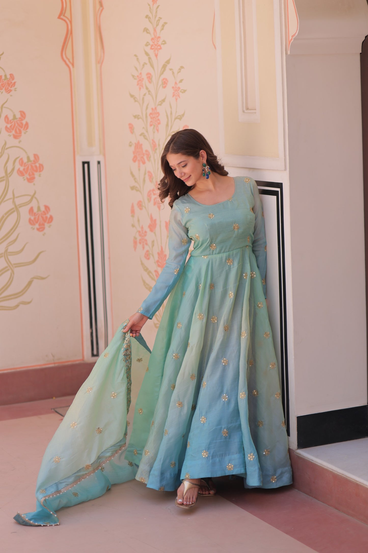 Organza Gown