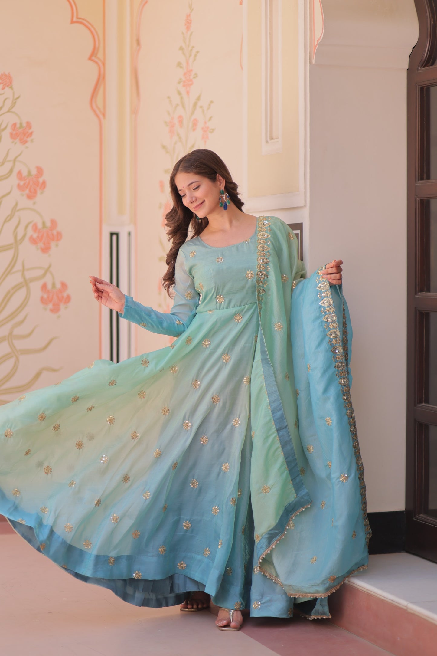 Organza Gown