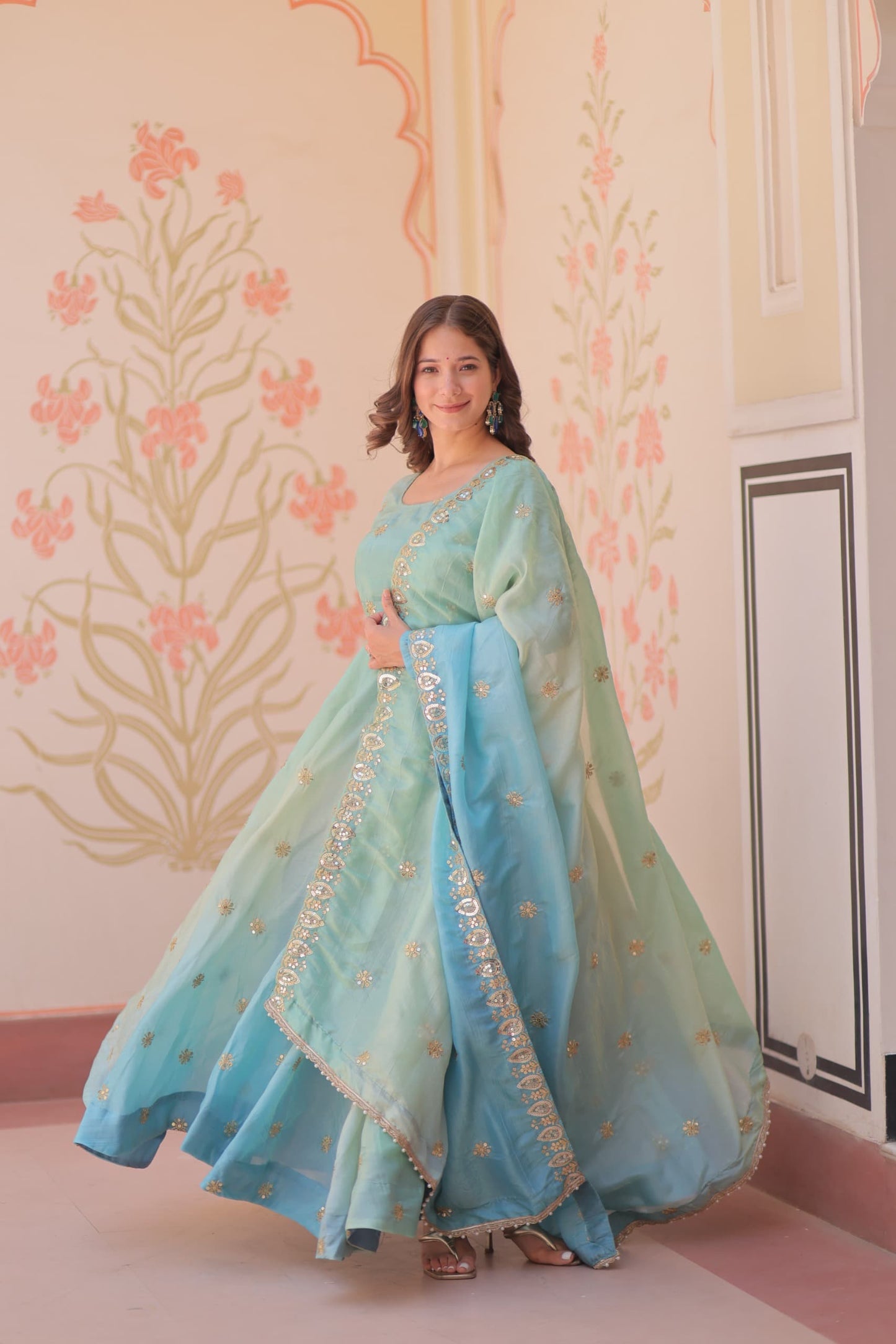 Organza Gown