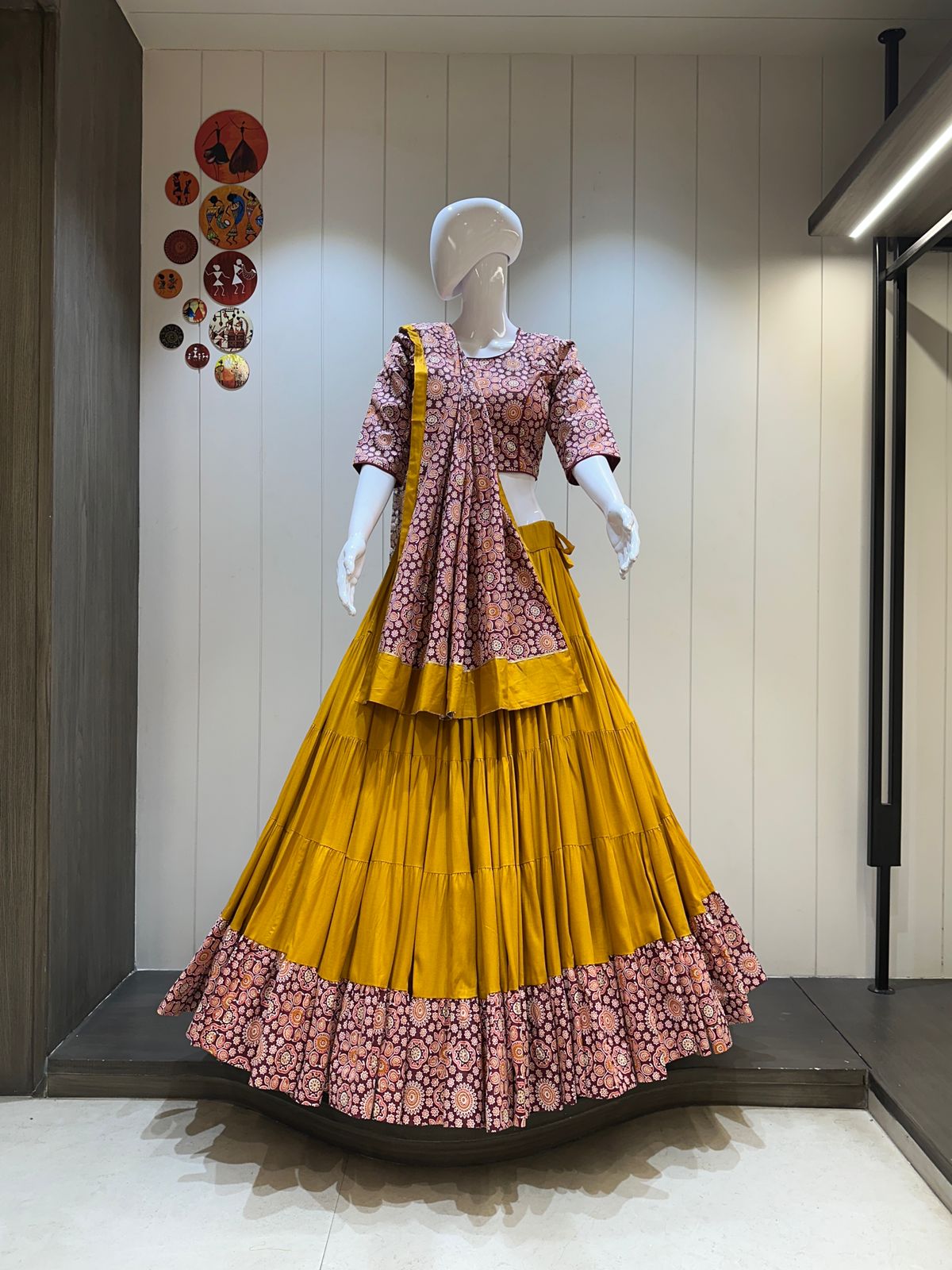 Pure Rayon Cotton Chaniya Choli