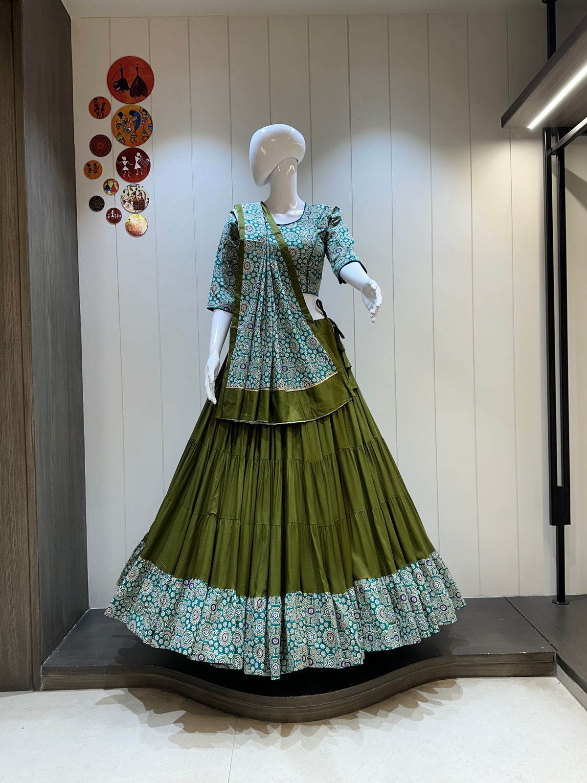 Pure Rayon Cotton Chaniya Choli
