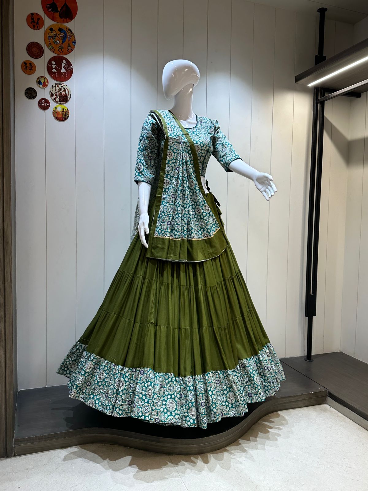 Pure Rayon Cotton Chaniya Choli