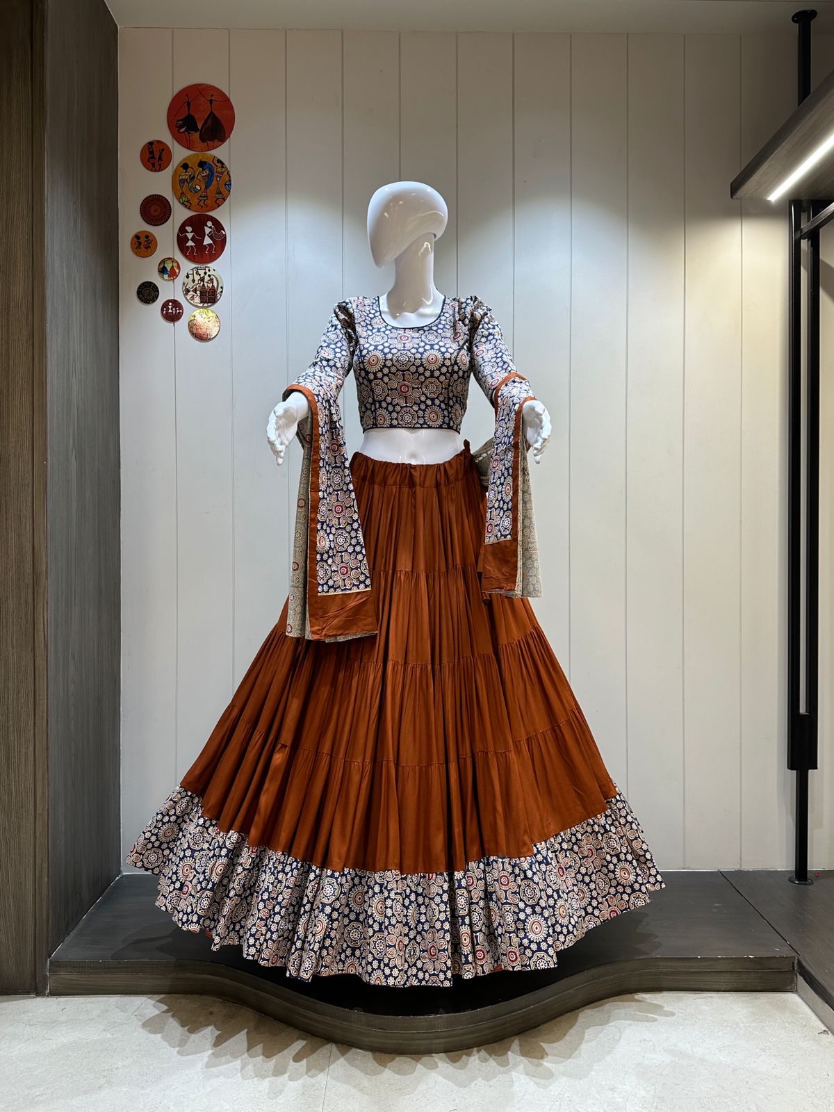 Pure Rayon Cotton Chaniya Choli