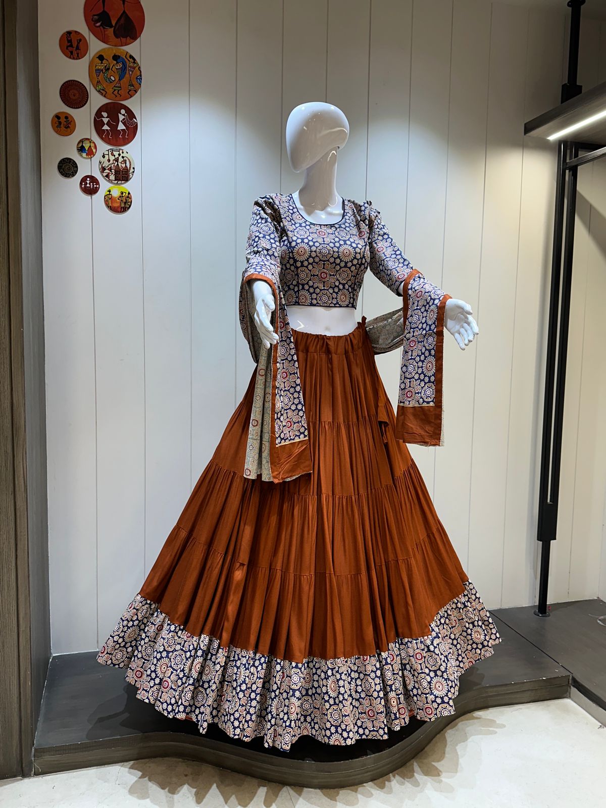 Pure Rayon Cotton Chaniya Choli