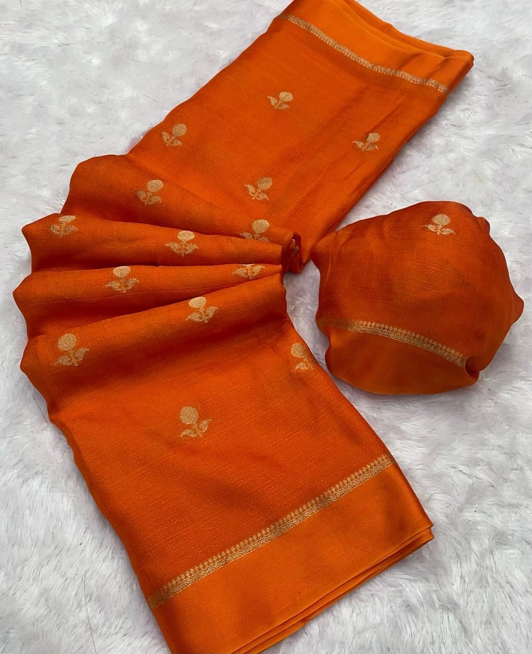 Viscose Khadi Silk Saree