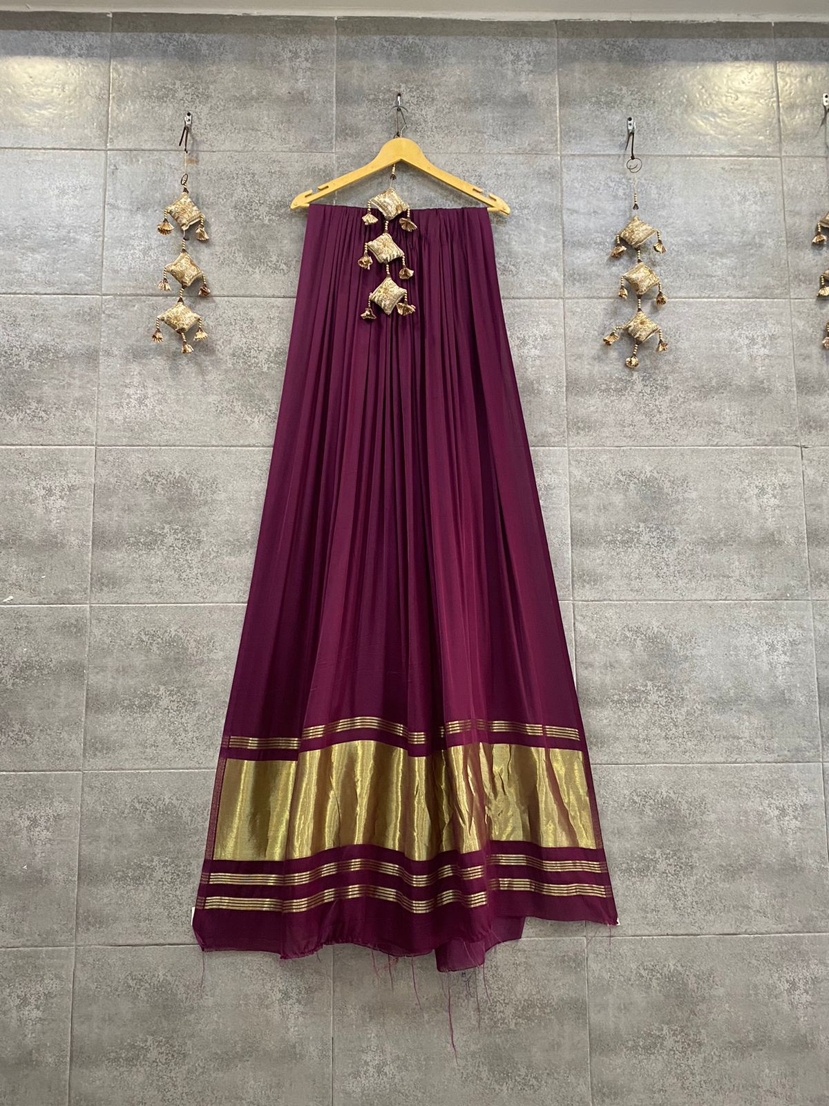 Semi Gajji Silk Dupatta