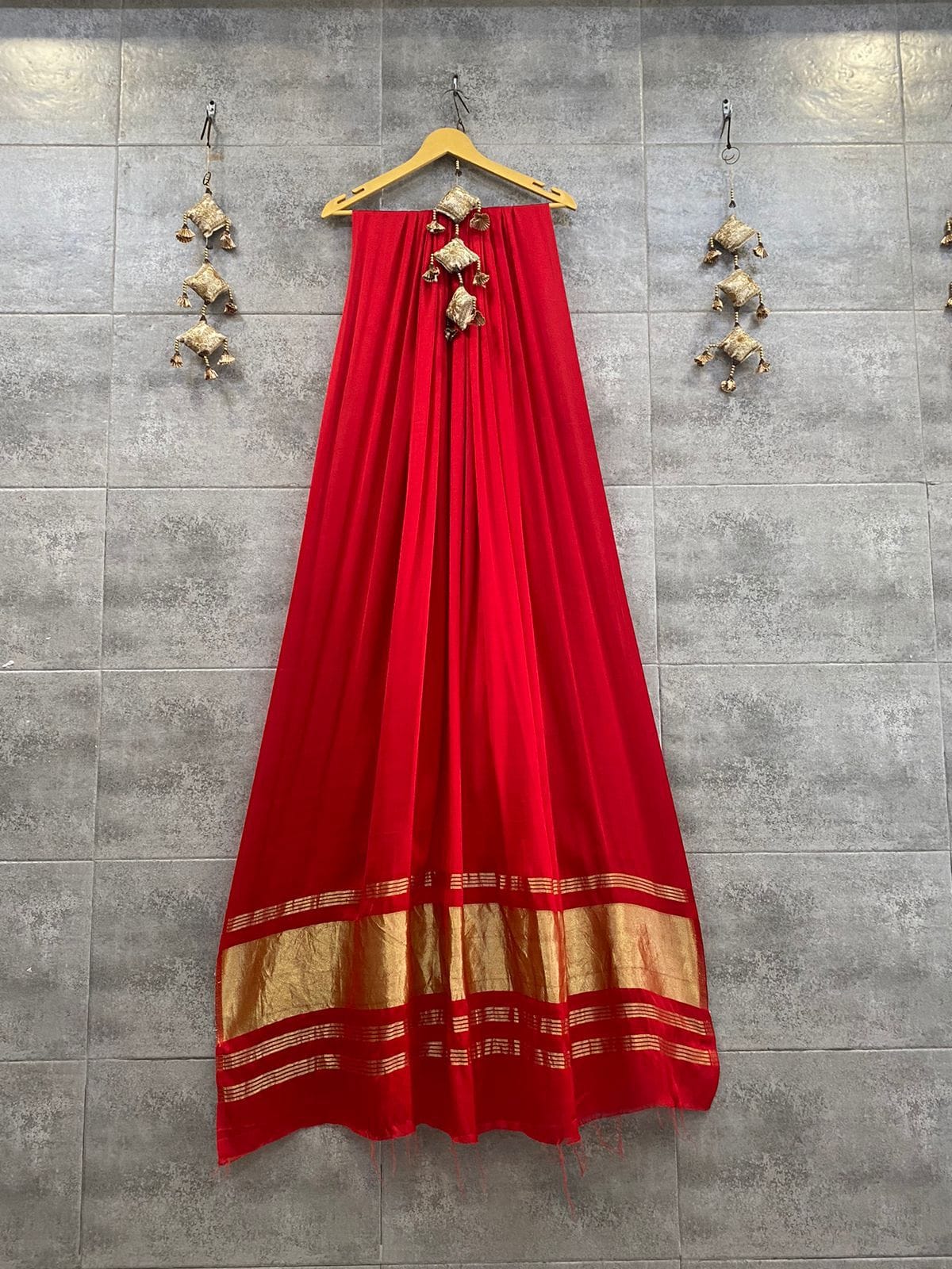 Semi Gajji Silk Dupatta