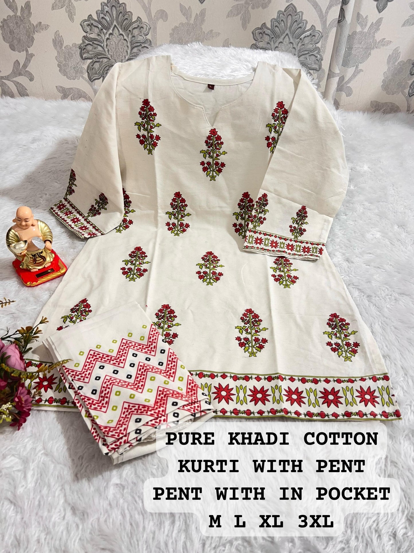 Khadi Cotton Co-ord Set