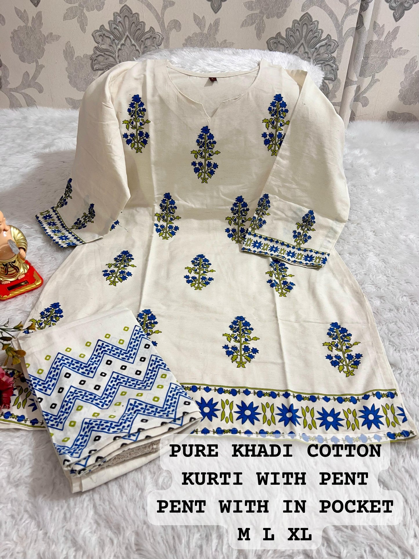Khadi Cotton Co-ord Set