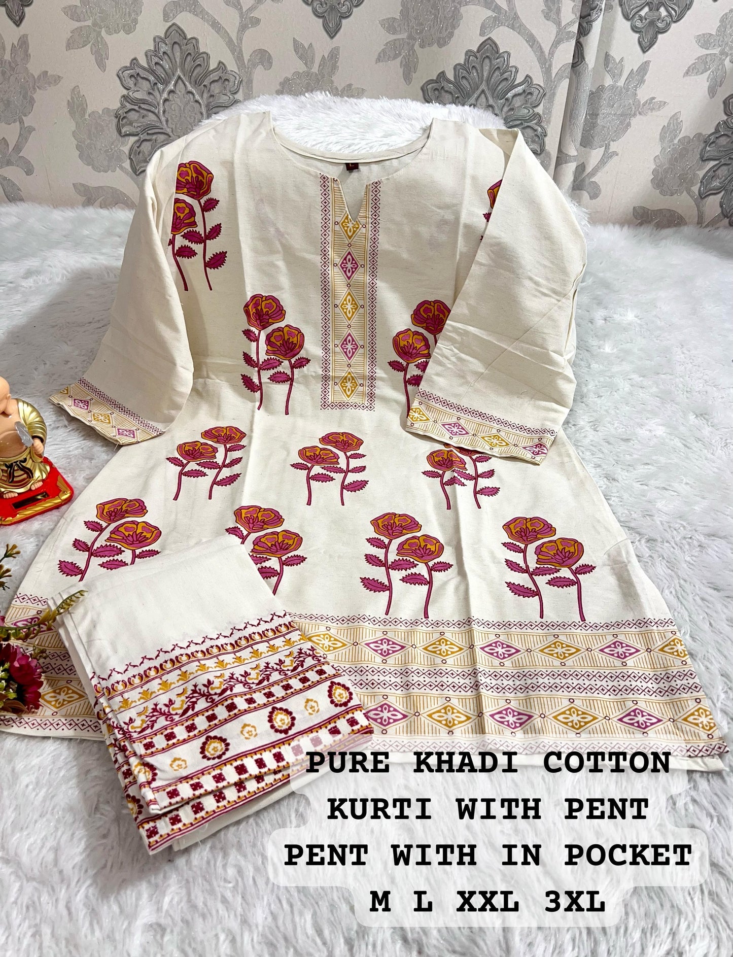 Khadi Cotton Co-ord Set