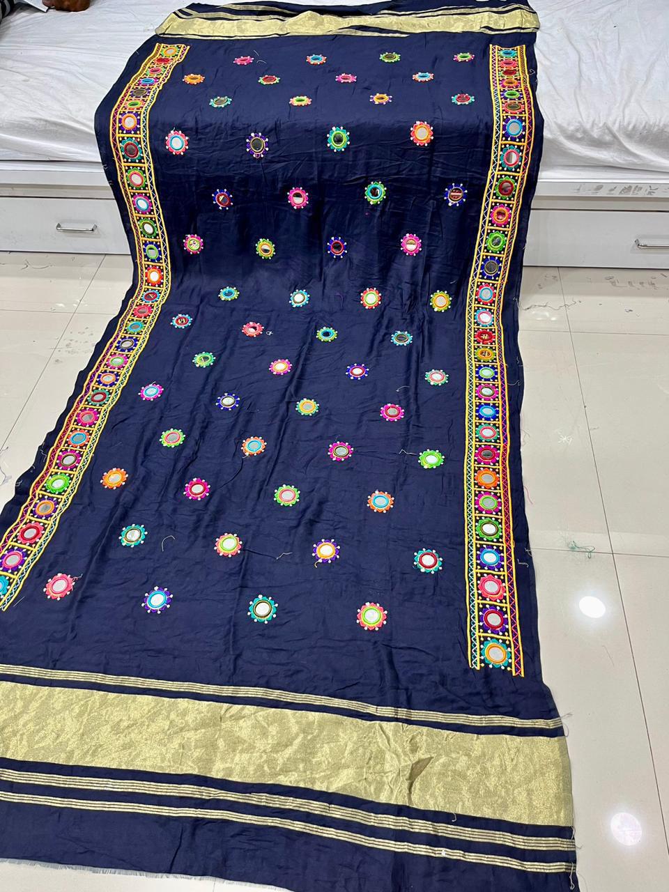 Navratri Special Mirror Dupatta