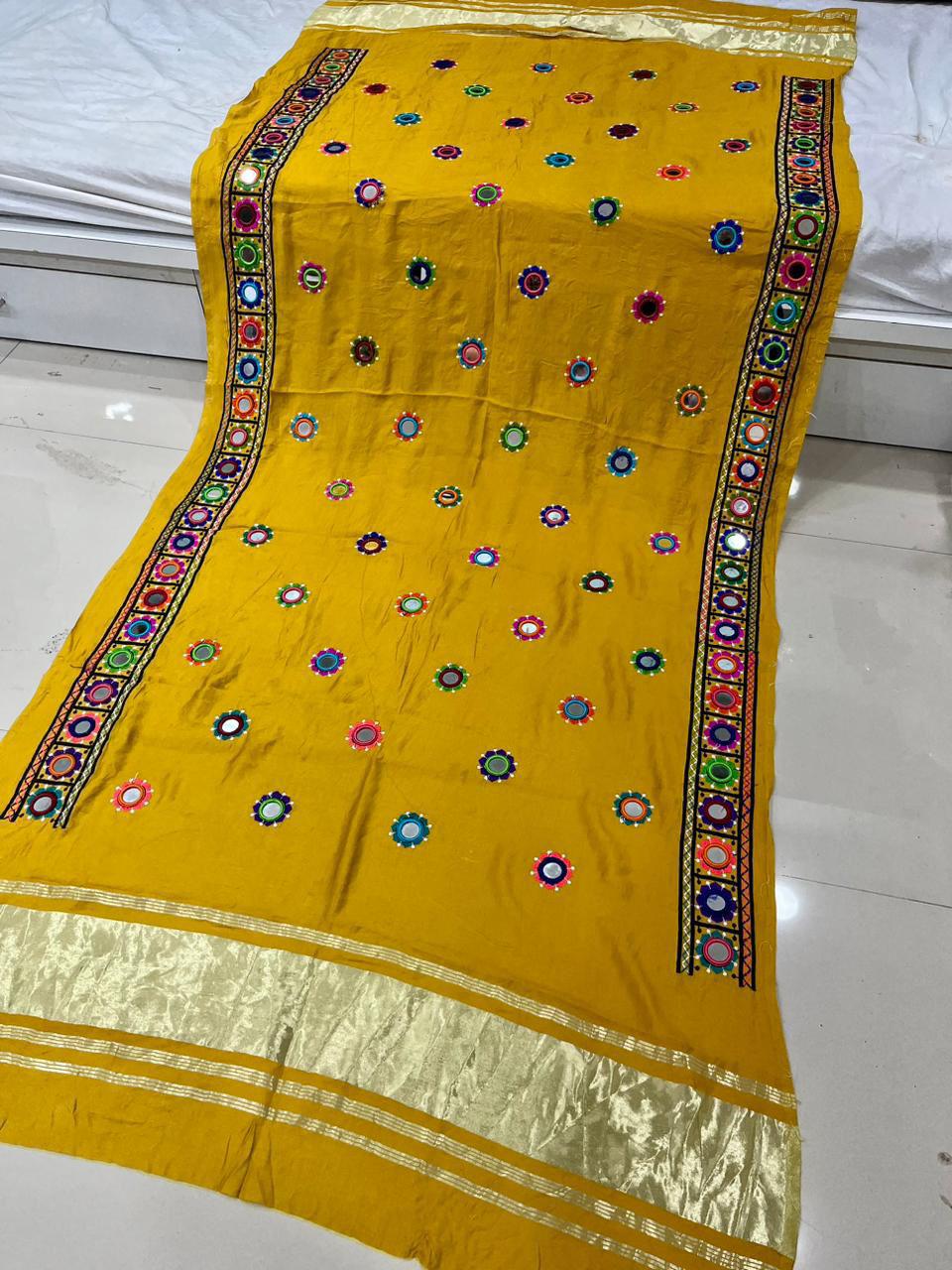 Navratri Special Mirror Dupatta