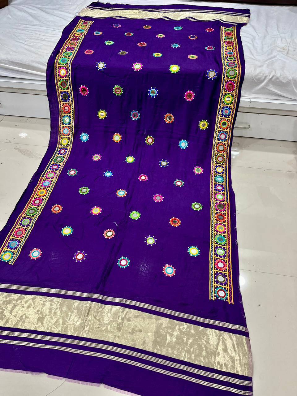 Navratri Special Mirror Dupatta
