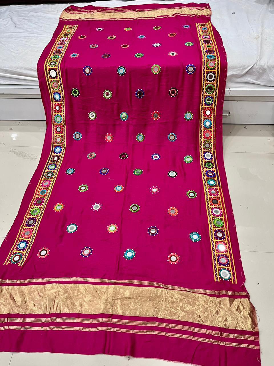 Navratri Special Mirror Dupatta