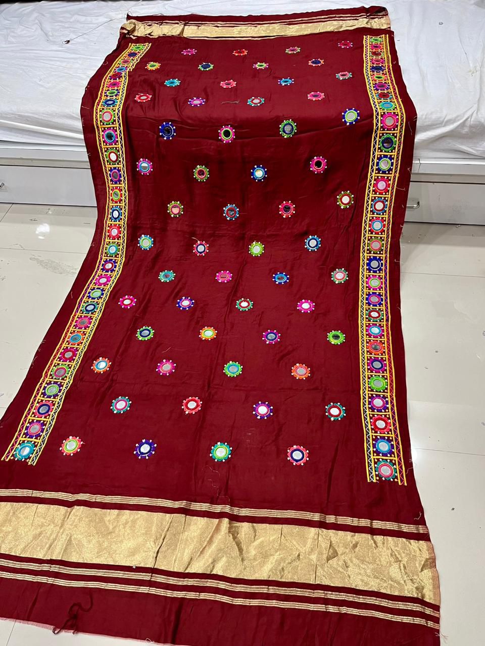 Navratri Special Mirror Dupatta