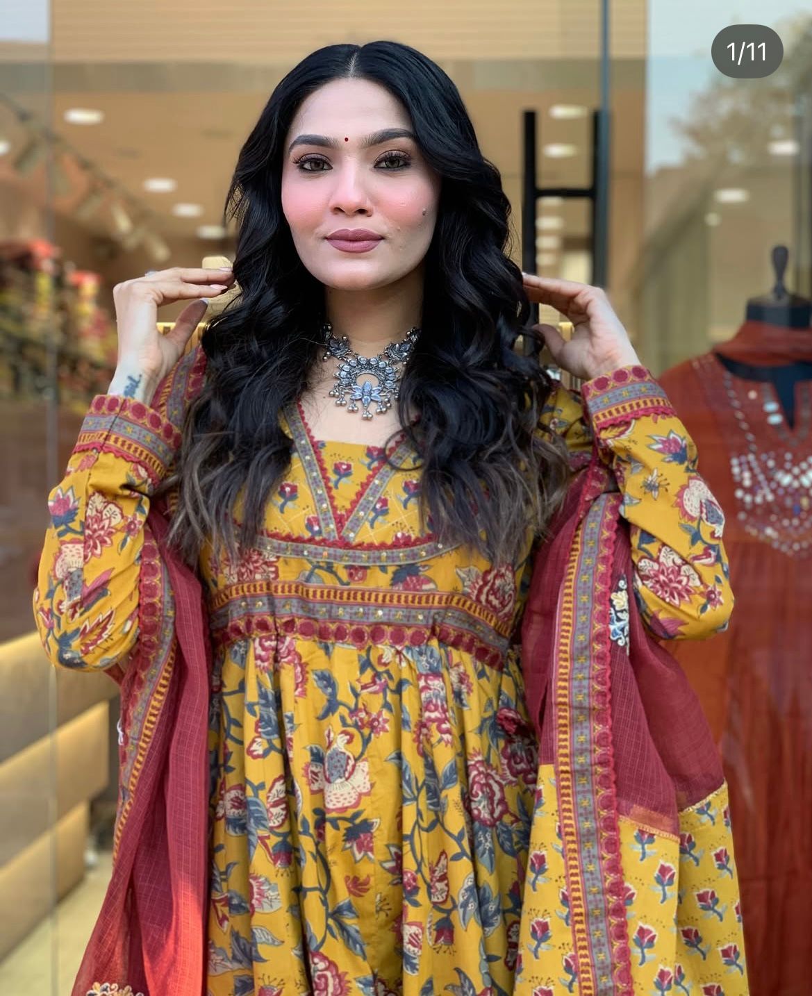 Anarkali Kurta Set