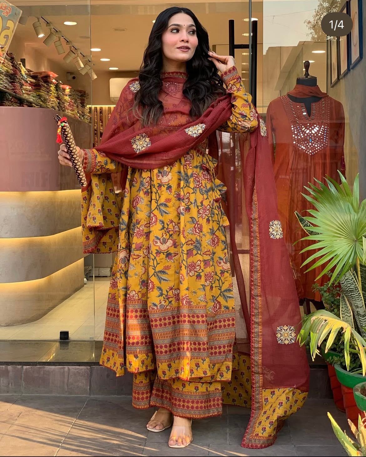 Anarkali Kurta Set