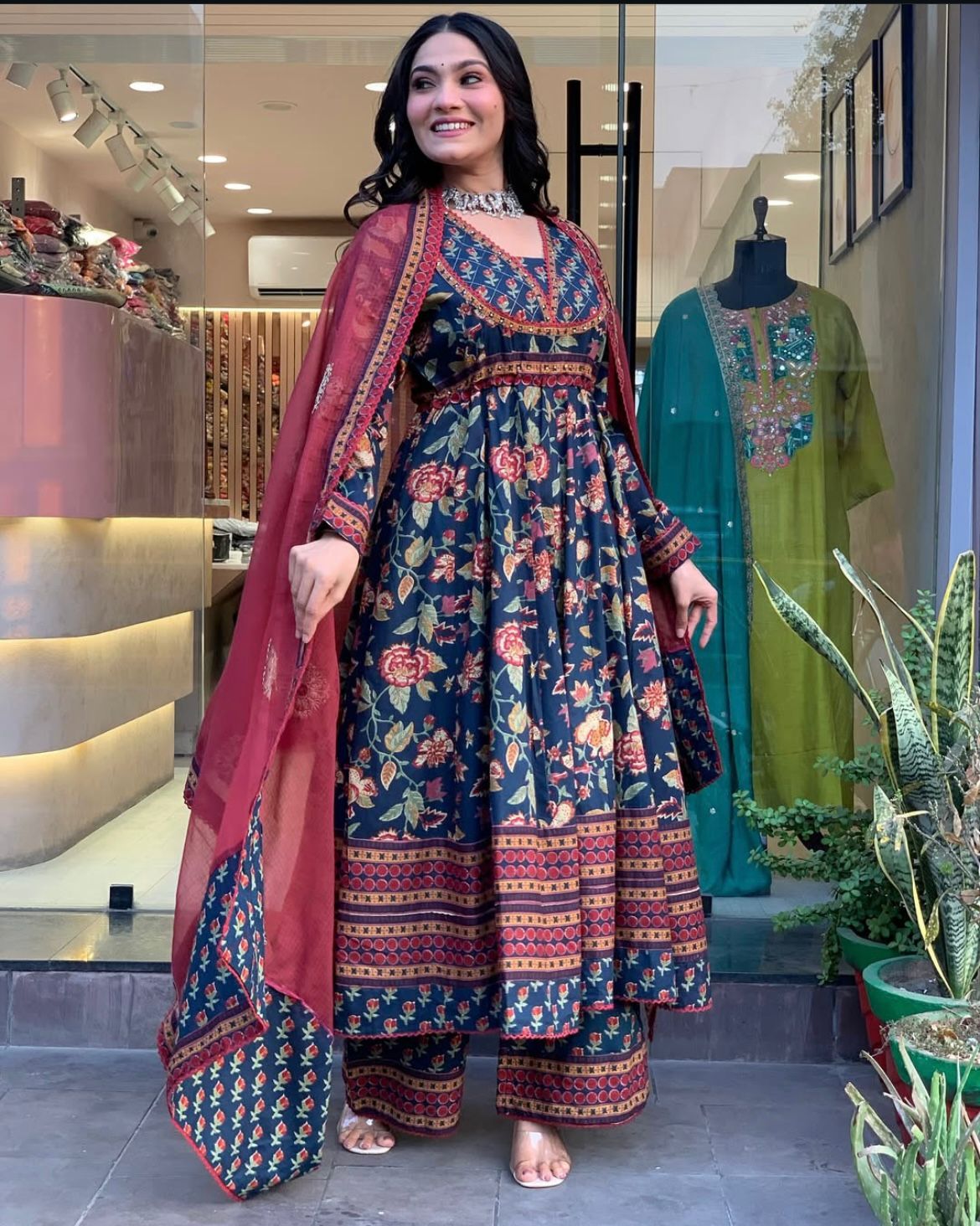 Anarkali Kurta Set