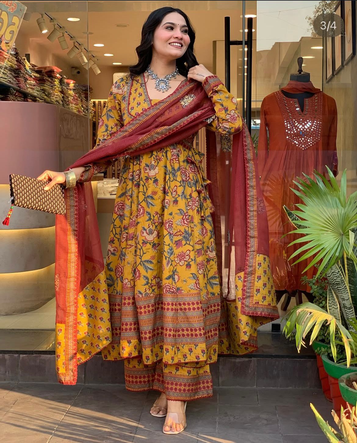 Anarkali Kurta Set