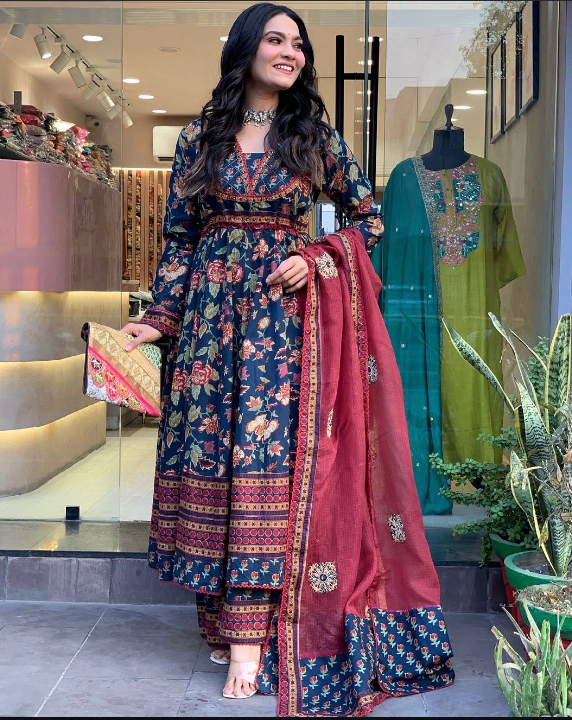 Anarkali Kurta Set