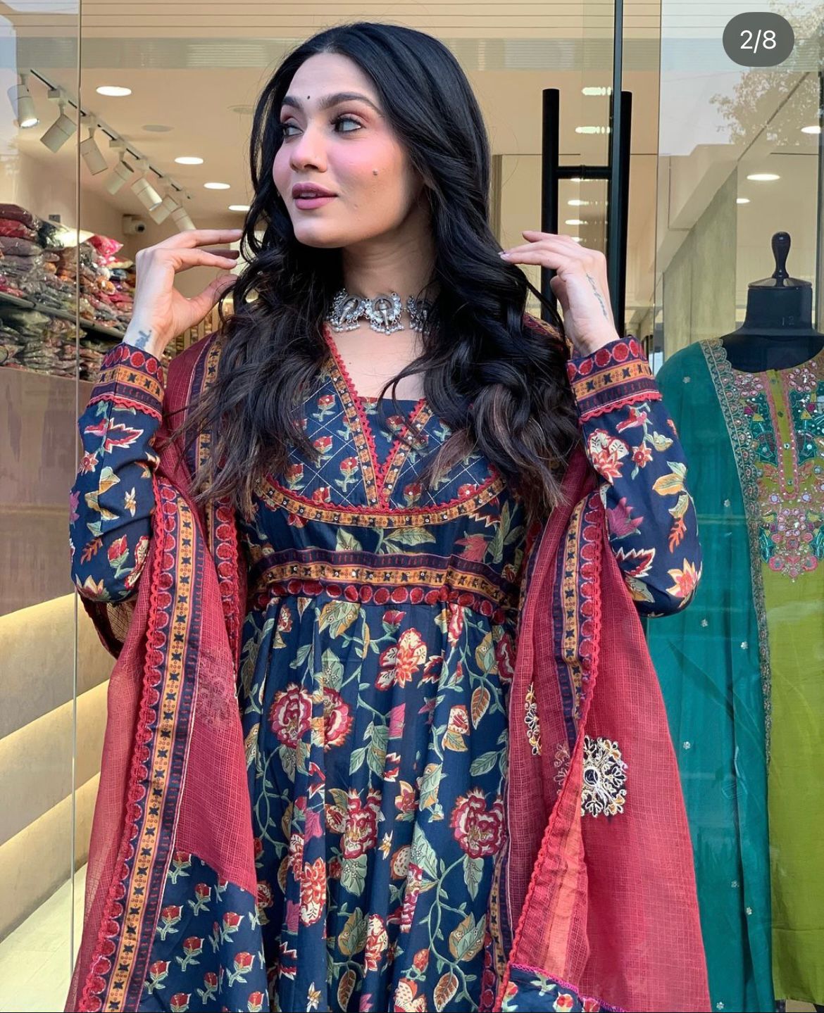 Anarkali Kurta Set