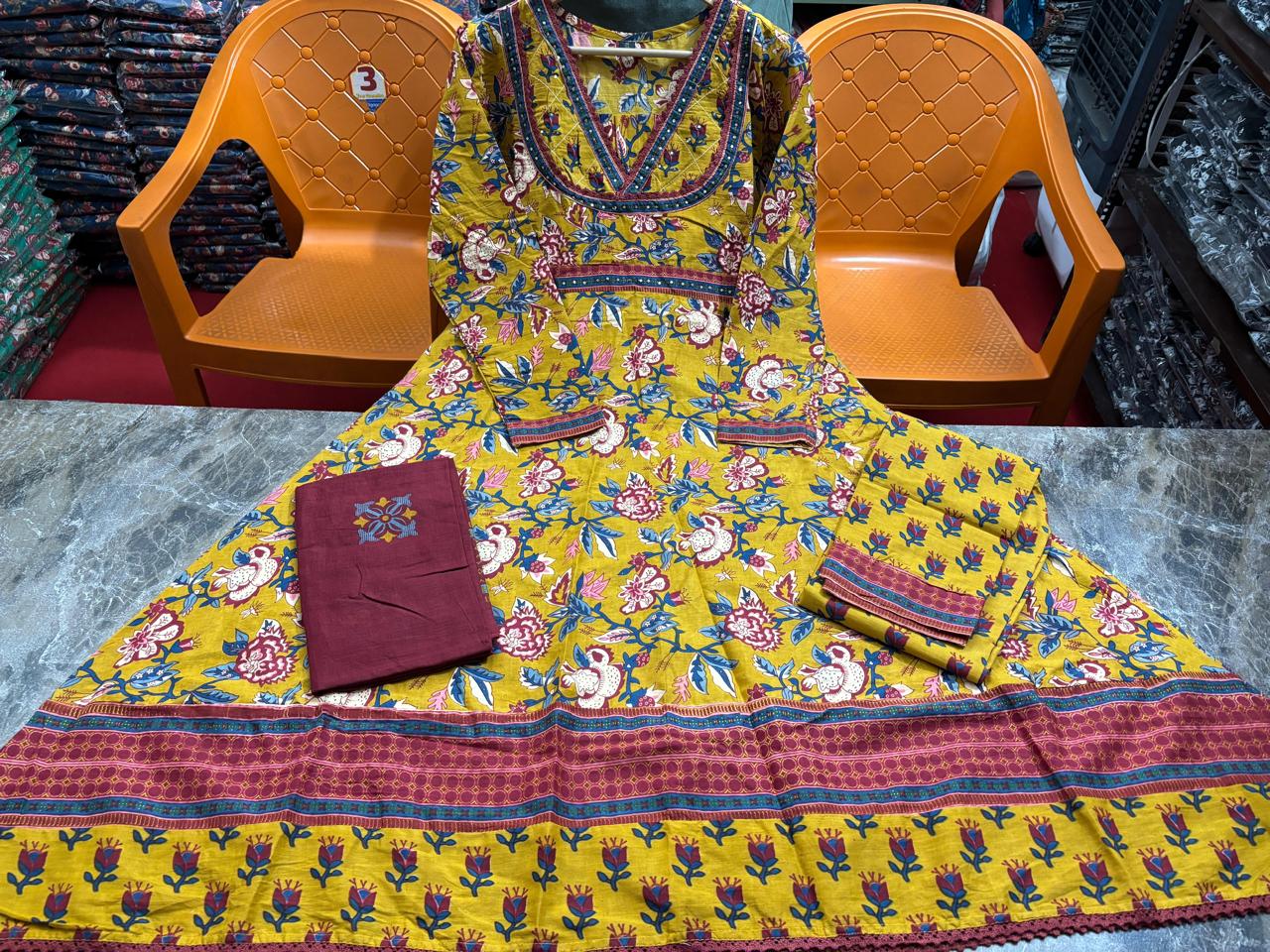 Anarkali Kurta Set