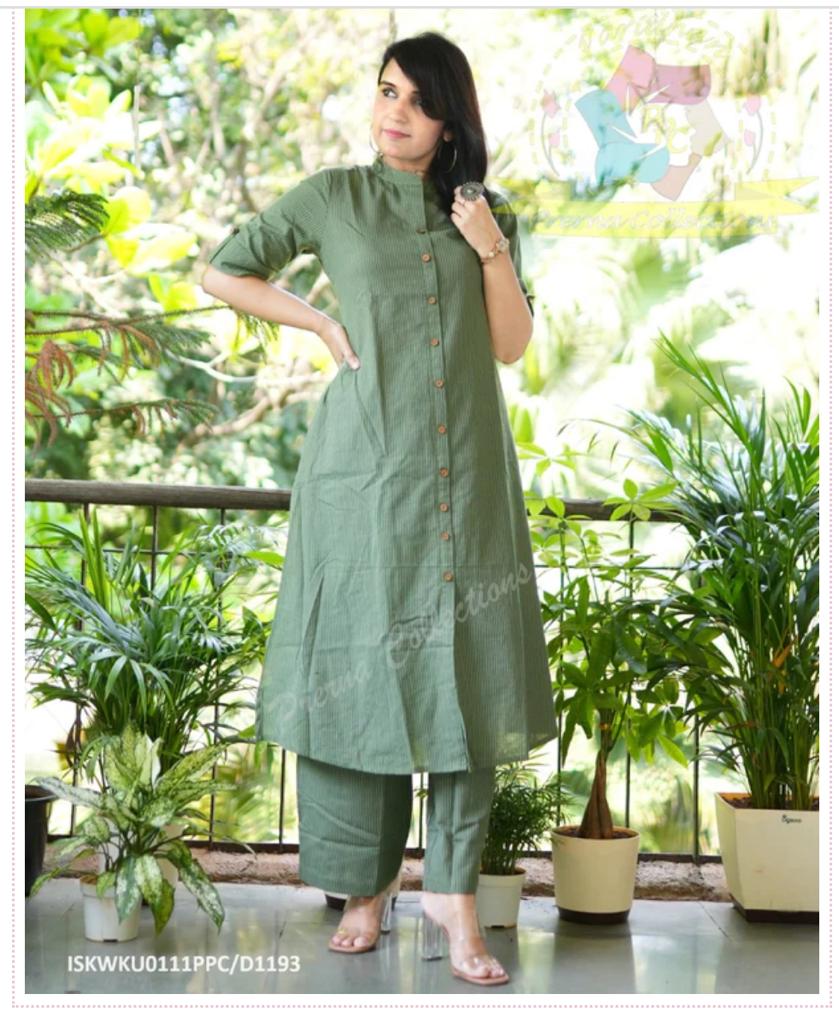 Khantha Fine Cotton Co-ord Set