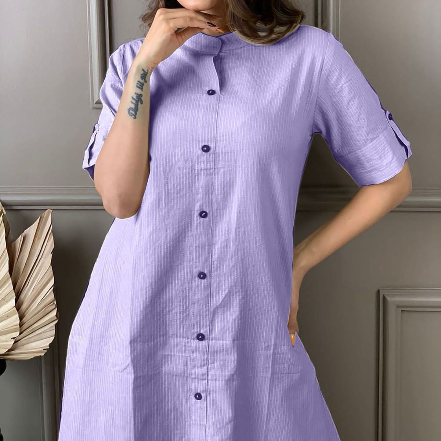 Khantha Fine Cotton Co-ord Set