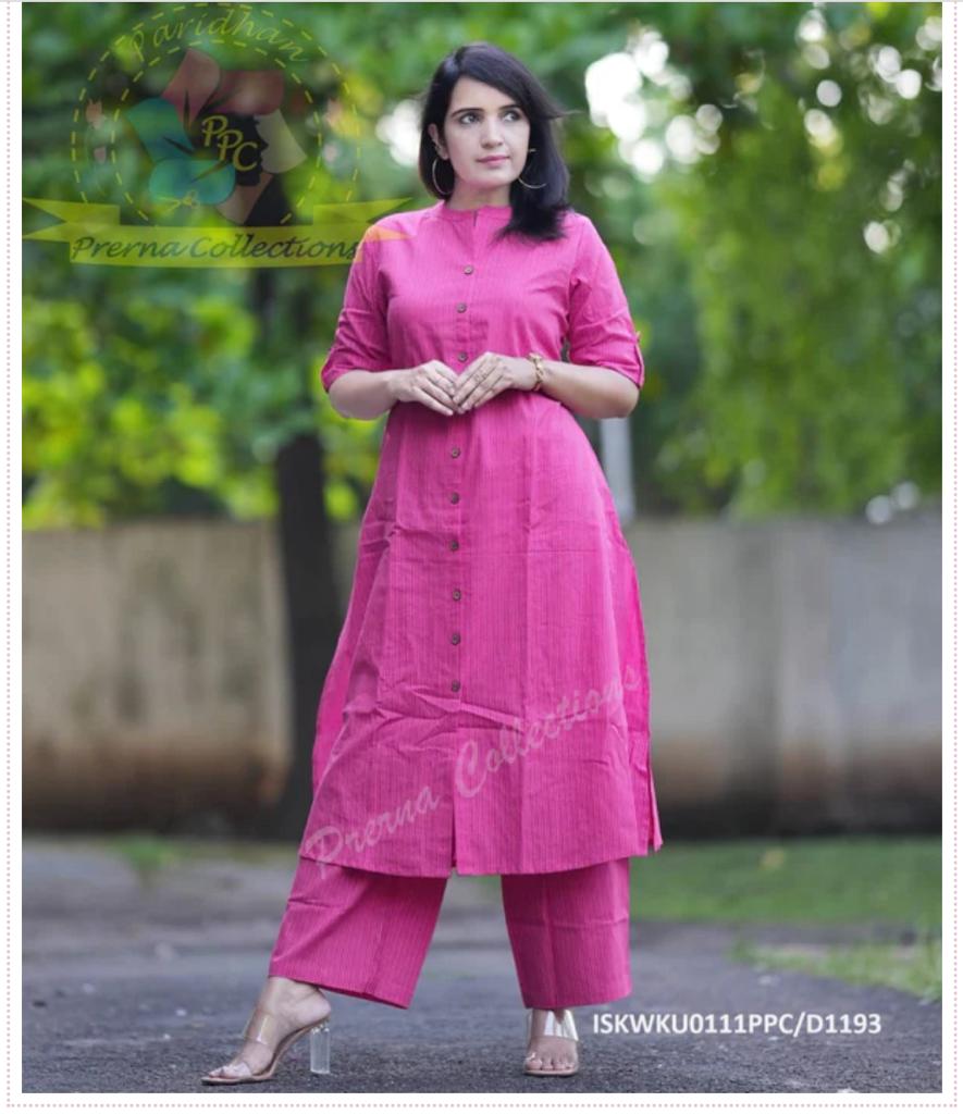 Khantha Fine Cotton Co-ord Set
