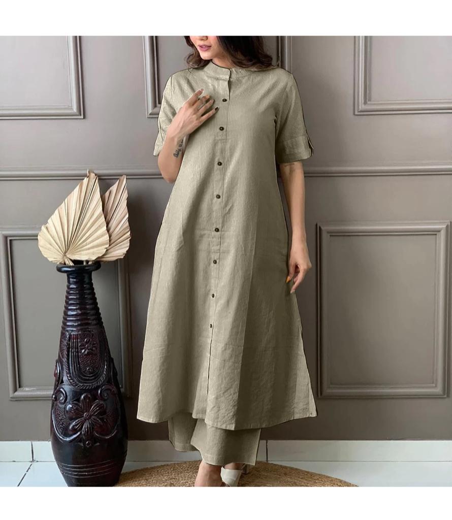 Khantha Fine Cotton Co-ord Set