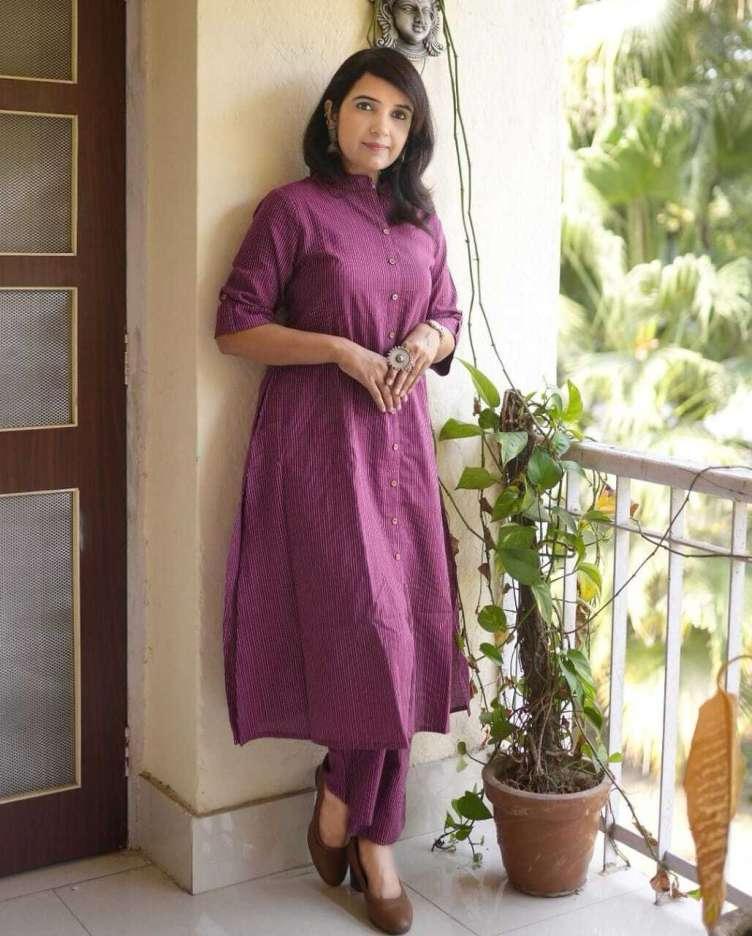 Khantha Fine Cotton Co-ord Set