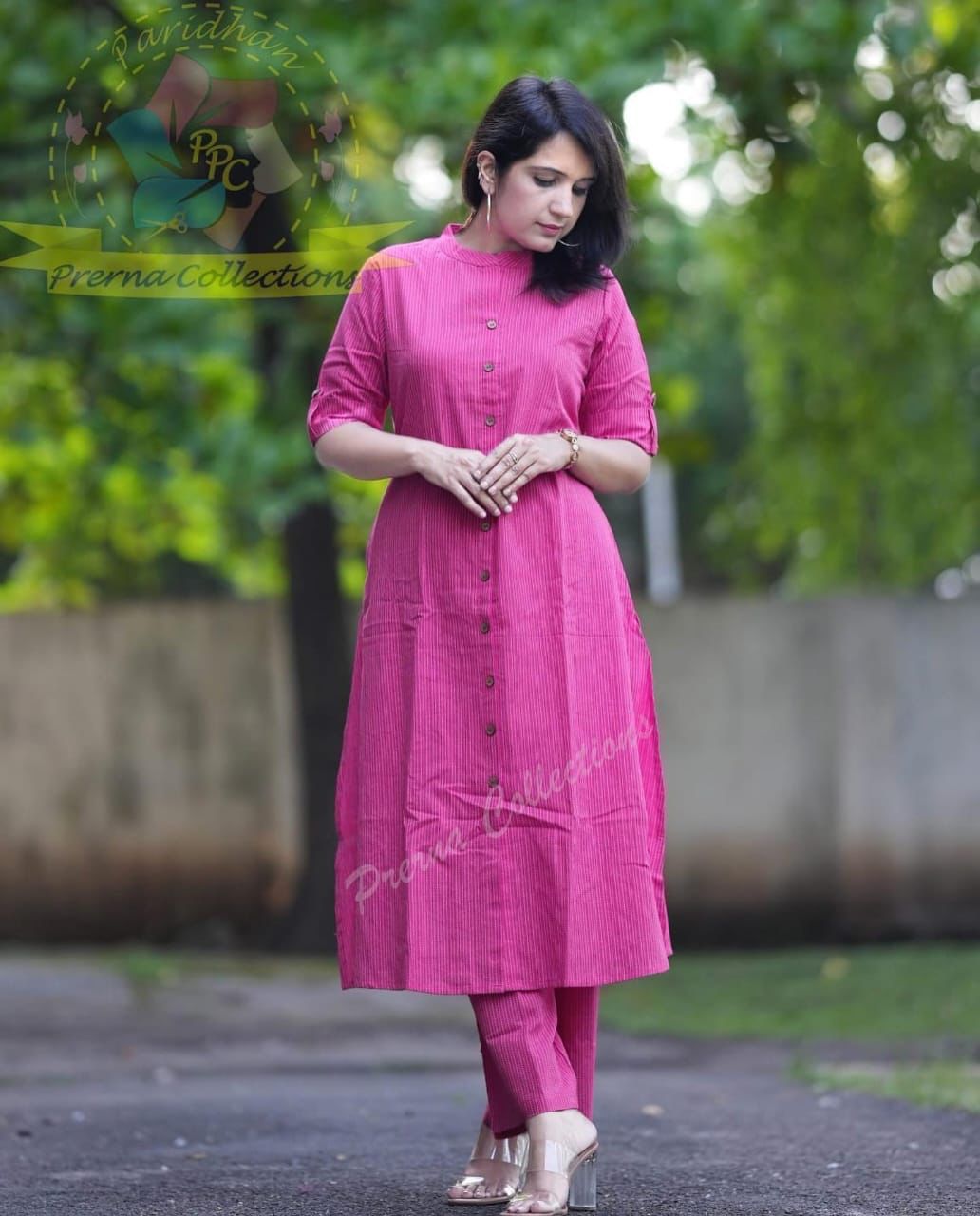 Khantha Fine Cotton Co-ord Set