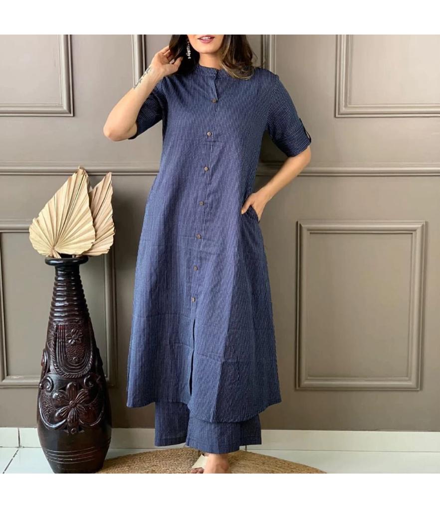 Khantha Fine Cotton Co-ord Set