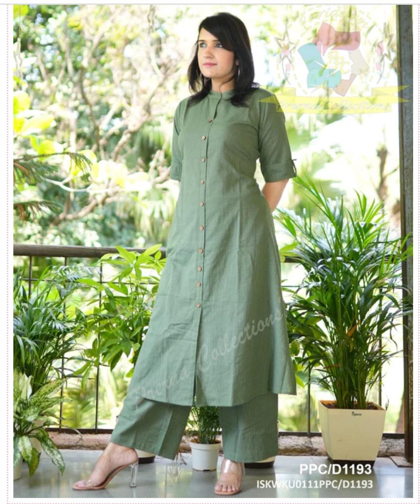 Khantha Fine Cotton Co-ord Set