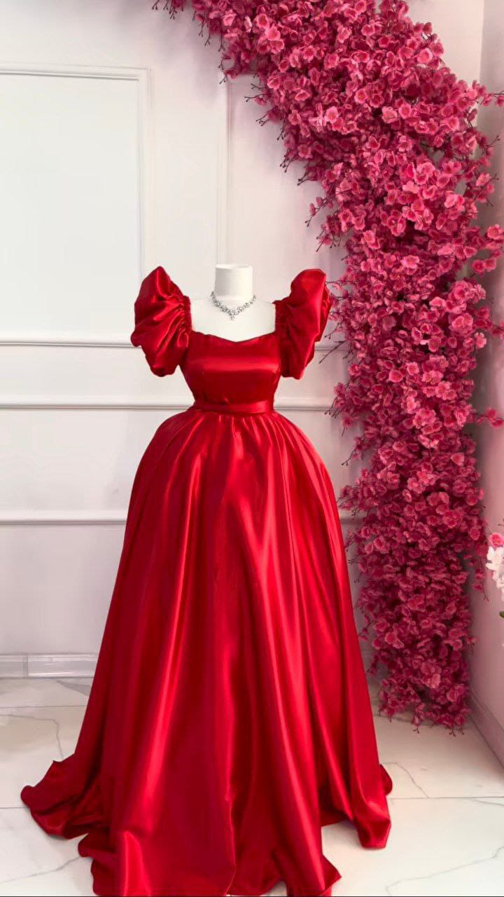 Heavy Satin Gown