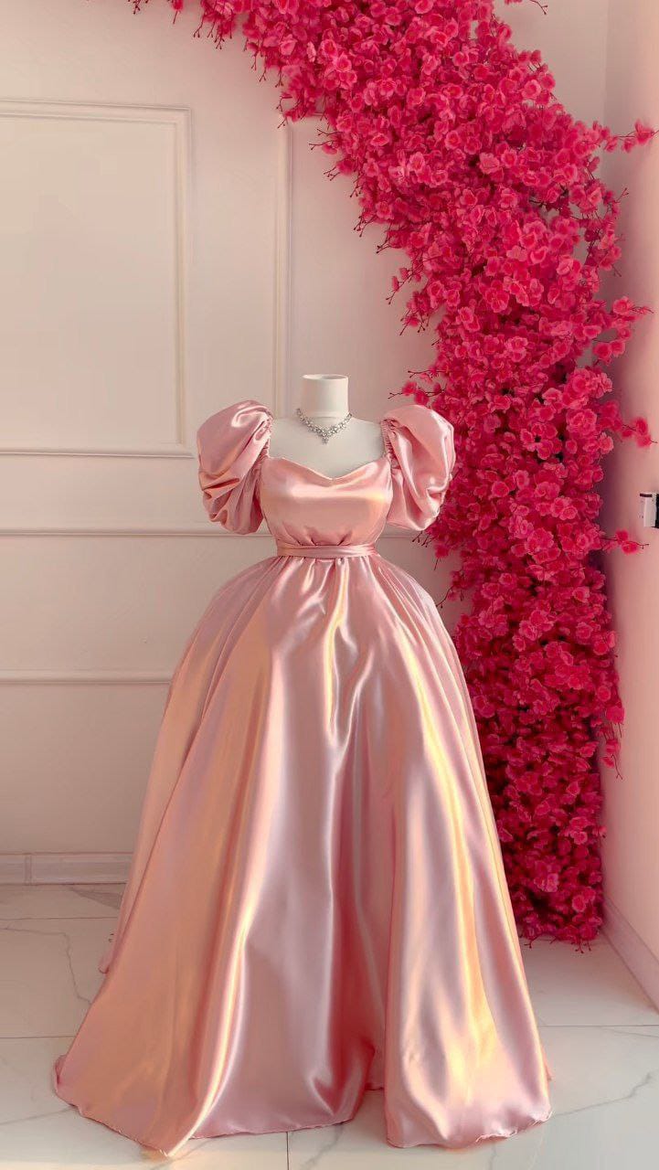 Heavy Satin Gown