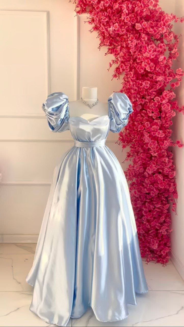 Heavy Satin Gown