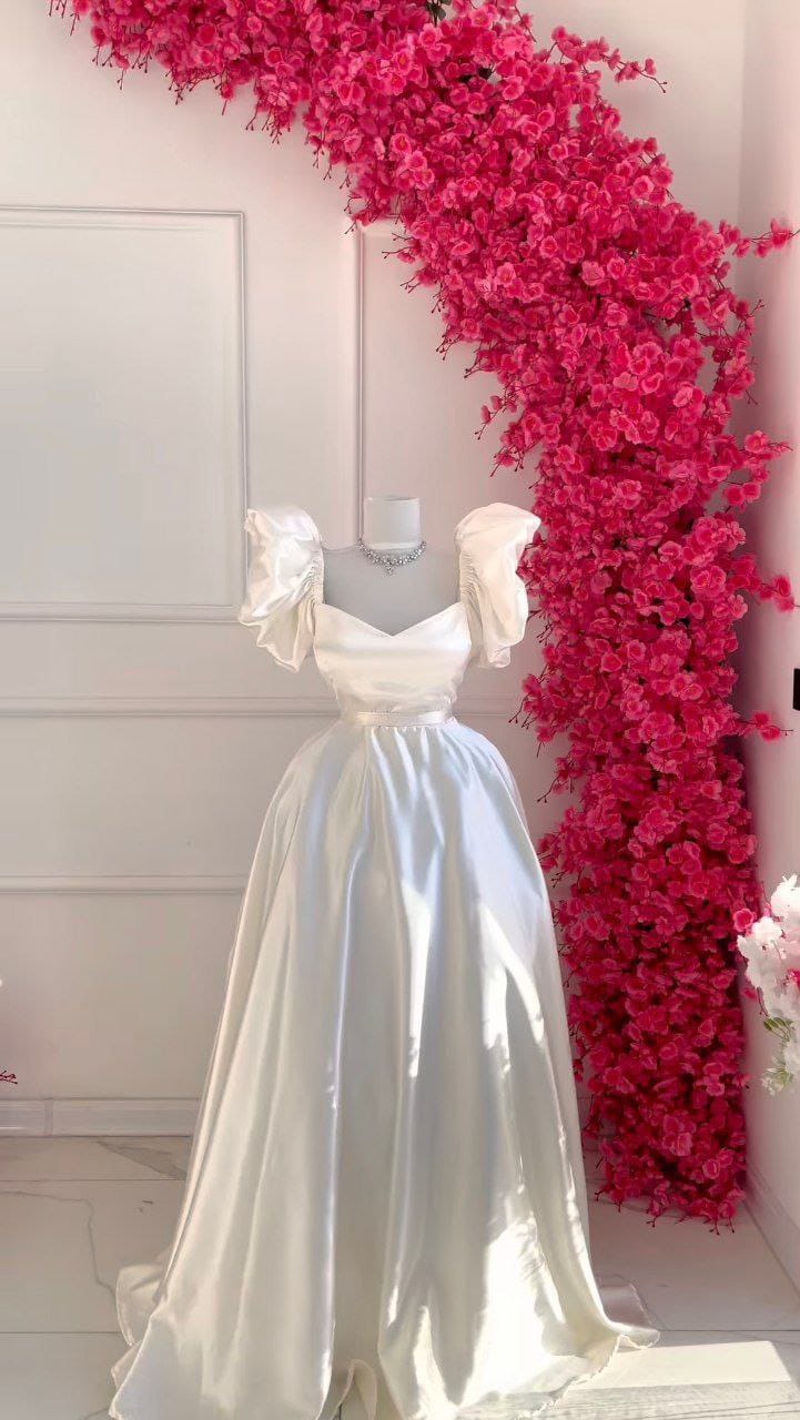 Heavy Satin Gown